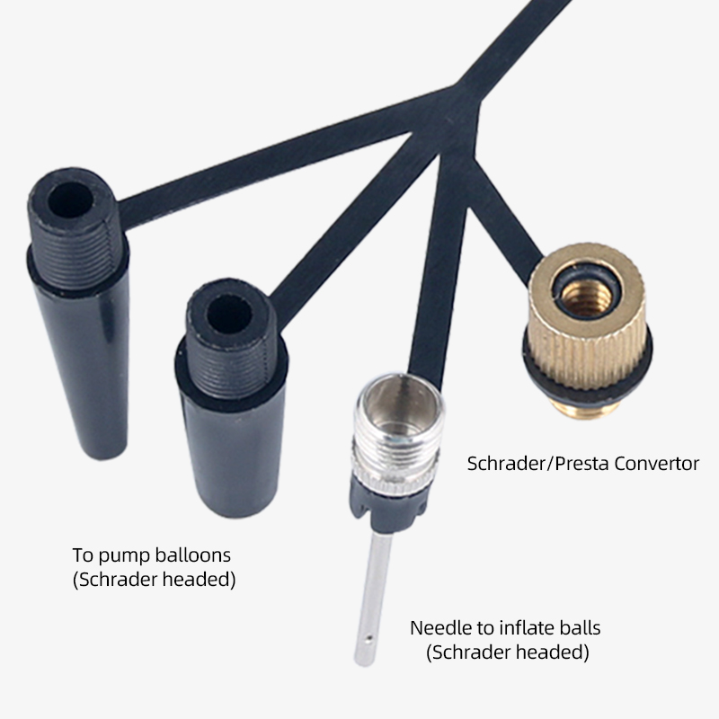 Deemount 4in1 Inflator Nozzle  - Basketball Pump Needle ulasan dan harga